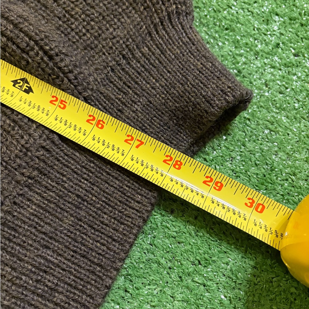 Vintage Barbour Tyne 100% Wool Crewneck Sweater - Picture 5 of 6